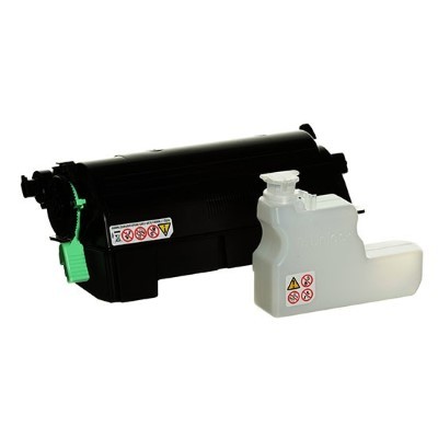 [RIMP601] Toner+Vaschetta Com Ricoh SPC5300,C5310,MP501,601-25K#407824