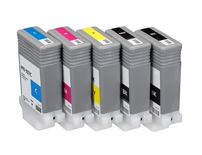 [PFI107BK] 130ml Black Compa Canon IPF680,685,780,785,770,670#PFI-107BK