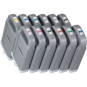 Yellow compatib Canon iPF8300/iPF8400/iPF9400-700ML#6684B001