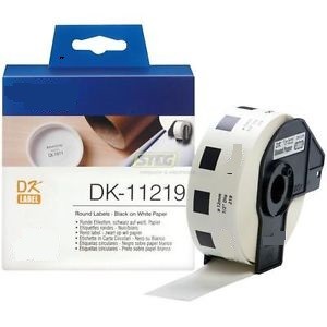 [NCDK11219] White 12mm 1200psc for Brother P-Touch QL1000 1050 1060