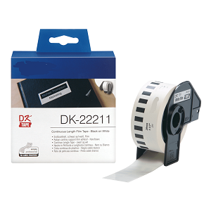 [NCDK22211] White 29mmX15.24m Compa Brother P-Touch QL1000,1050,1060,820