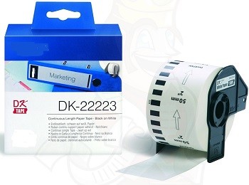 [NCDK22223] White 50mmX30.48m  for Brother P-Touch QL1000 1050 1060