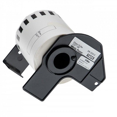 [NCDK22212] White 62mmX15.24m Compa Brother P-Touch QL1000,1050,1060,820