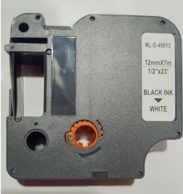 White 12mmX7m for DYMO-500TS Eletronic labelling #S0720530