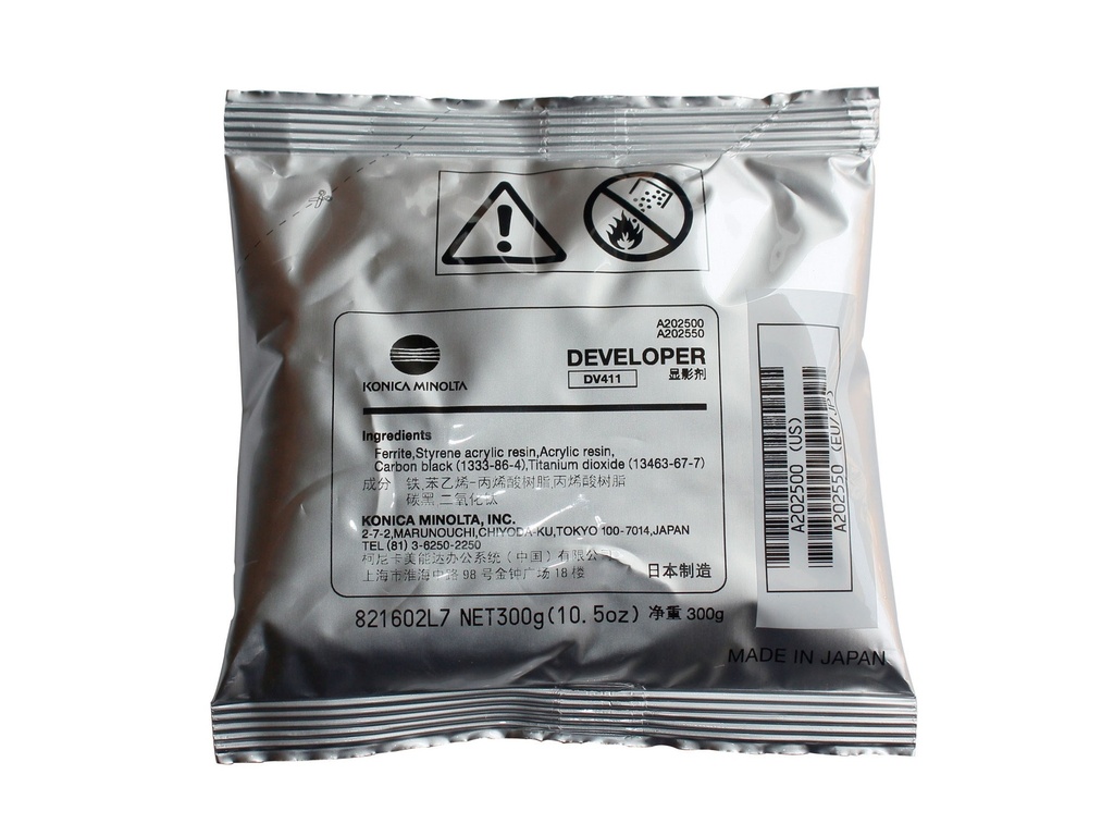 [MICE161003] CET Konica Minolta DV411 Developer (OEM) 300g