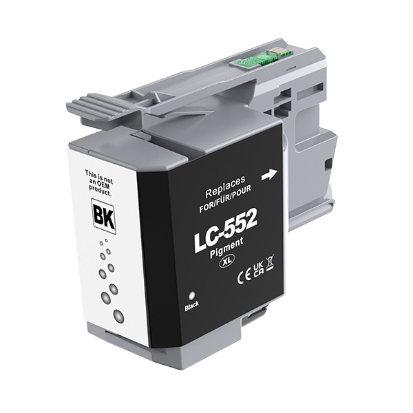 [ARLC552XLBK] Pigment Black Com Brother MFC-J3660DW,J3960DW-3k#LC552XLBK