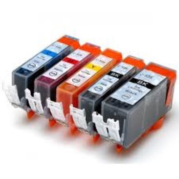 [ARCLI526BK] Black With chip per Canon IP 4850,MG 5150,MG 5250,4540B001