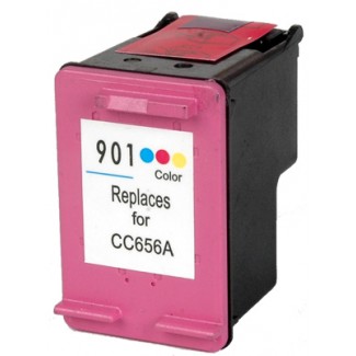 [HP901C] 18ML Color J4500 J4535 J4580 J4624 J4660 J468 CC656AE # 901