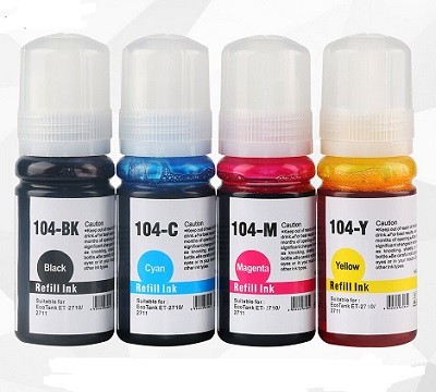 Yellow Dye 70ML ET-2750,2850,2860,2870,7750#IET102/103/104/106Y