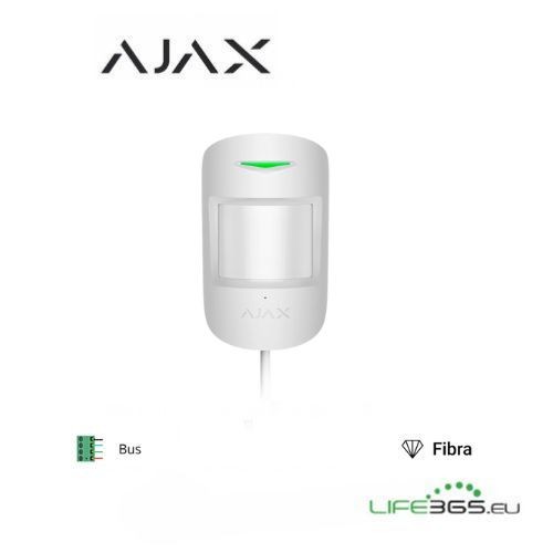 Ajax Superior MotionProtect Fibra Bianco - Rilevatore Movimento Indoor Bianco
