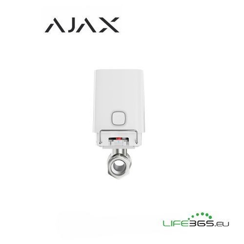 Ajax Valvola Smart wirelayss per interruzione Acqua [filettatura 1/2] bianca