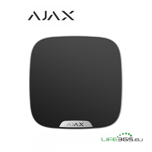 [AJ-38181] Ajax Sirena da esterno doppio pannello (StreetSiren DoubleDeck) nero