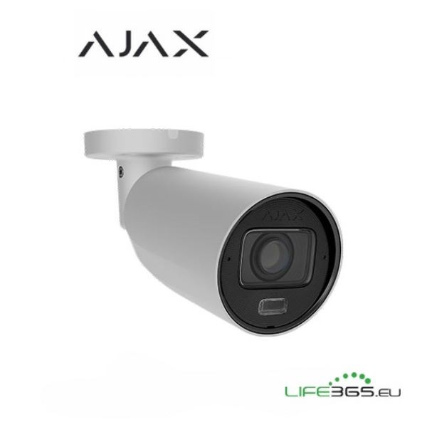 [AJ-126277] Ajax BulletCam HLVF 5MP – Telecamera IP Bullet Varifocale Motorizzata con AI