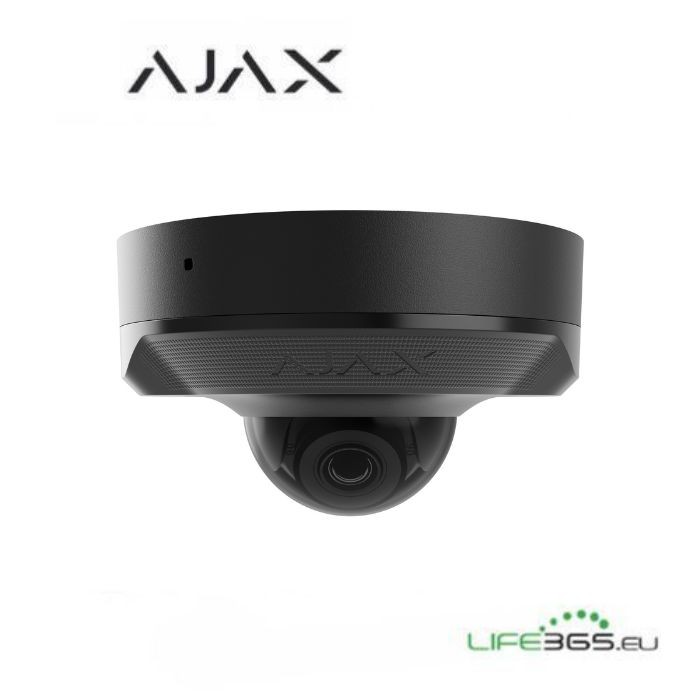 Ajax Telecamera Dome Mini 5Mp/2.8mm Nera