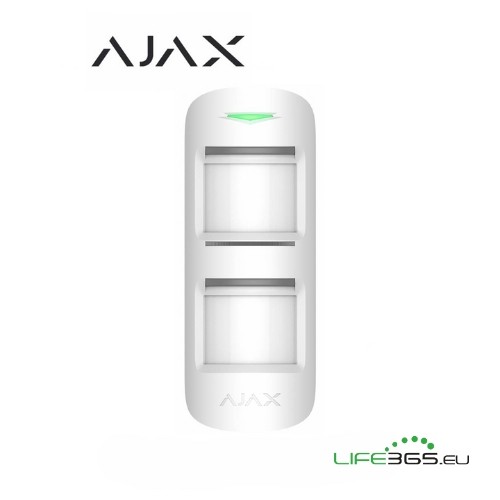 [AJ-38197] Ajax Sensore di movimento da esterno (MotionProtect Outdoor) bianco