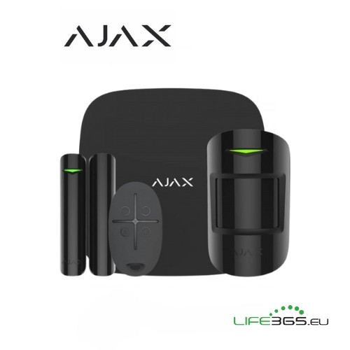 [AJ-51173] Ajax Kit di base 4G (StarterKit 4G) nero + SIM AJAX DA ATTIVARE INCLUSA
