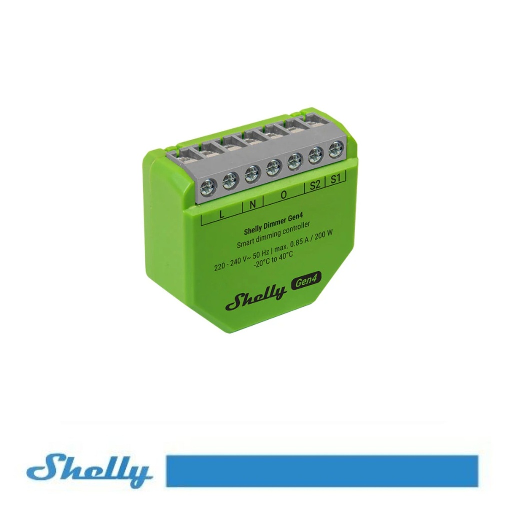 [SH-DIMMERG4] Shelly Dimmer Gen4 - Wi-Fi 6, Zigbee, Bluetooth & Matter