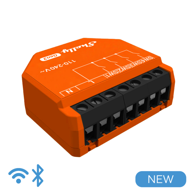 [SH-I4G3] Shelly I4 Gen3 - Smart Control 4 input AC WiFi/BT