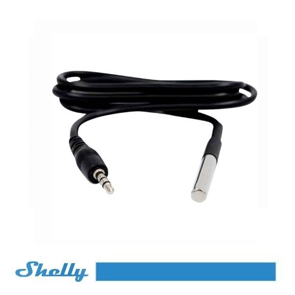 [SH-DS18B20] Shelly Sensore Temperatura DS18B20 con Jack da 3,5mm e cavo da 1 m - per Shelly Pill