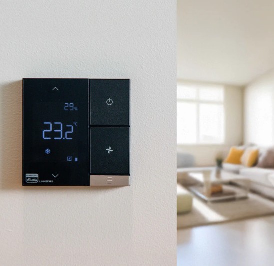 [SH-LINKAC] Shelly Linkedgo Smart HVAC Thermostat