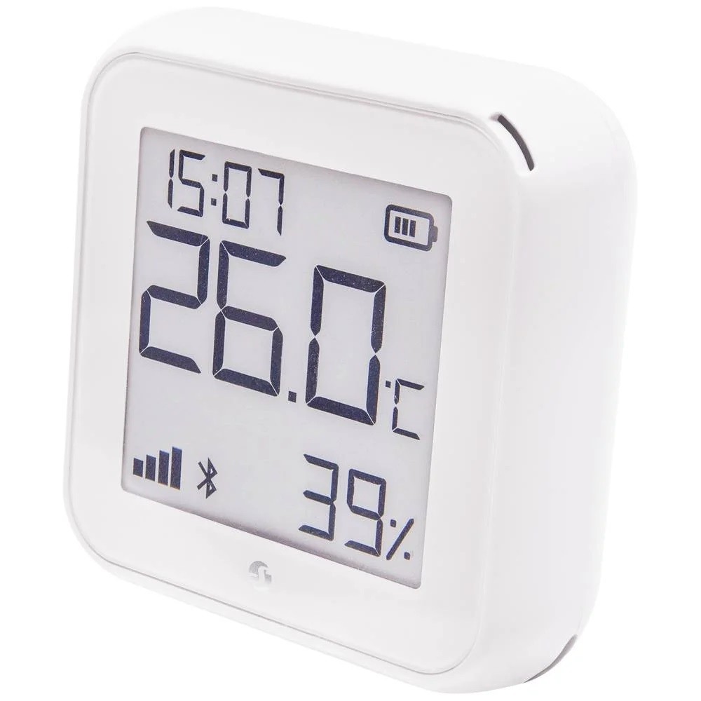 [SH-PHTGEN3] Shelly Sensore Temperat&Umid Wi-Fi + Bluet con display Gen3 Bianco