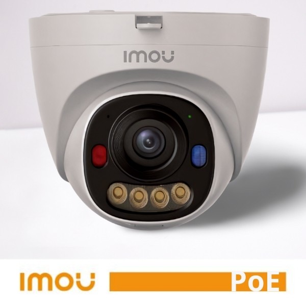 [IM-PS8D5MP] Imou Telecamera PoE Turret Outdoor 5MP - PS8D 5MP
