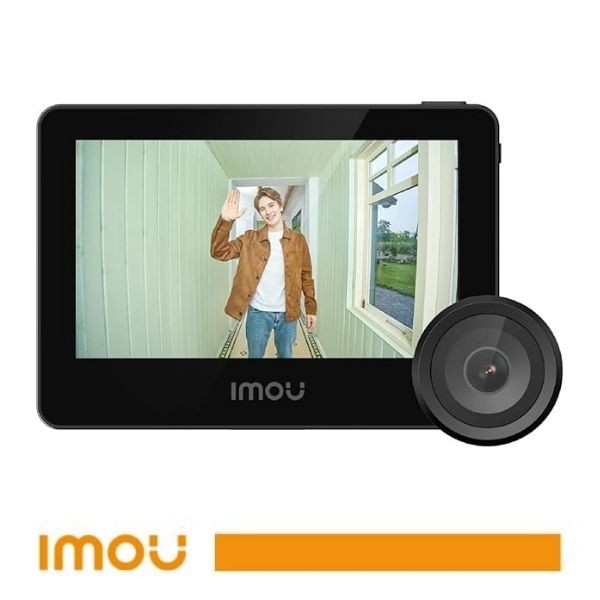 [IM-VD1] Imou Telecamera spioncino video Wi-Fi VD1 5MP con schermo interno 4,3" per porta