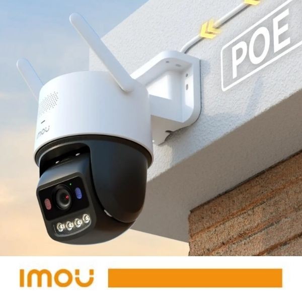 Imou Titan Pro - Telecamera di sicurezza PTZ 6MP 3K+ Wi-Fi AOR - Wi-Fi POE