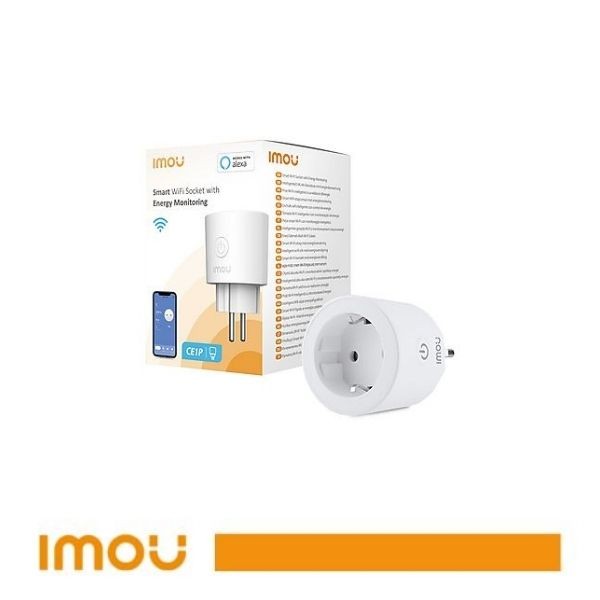 Imou Presa intelligente Schuko Wi-Fi 16A con Monitoraggio Consumi MATTER