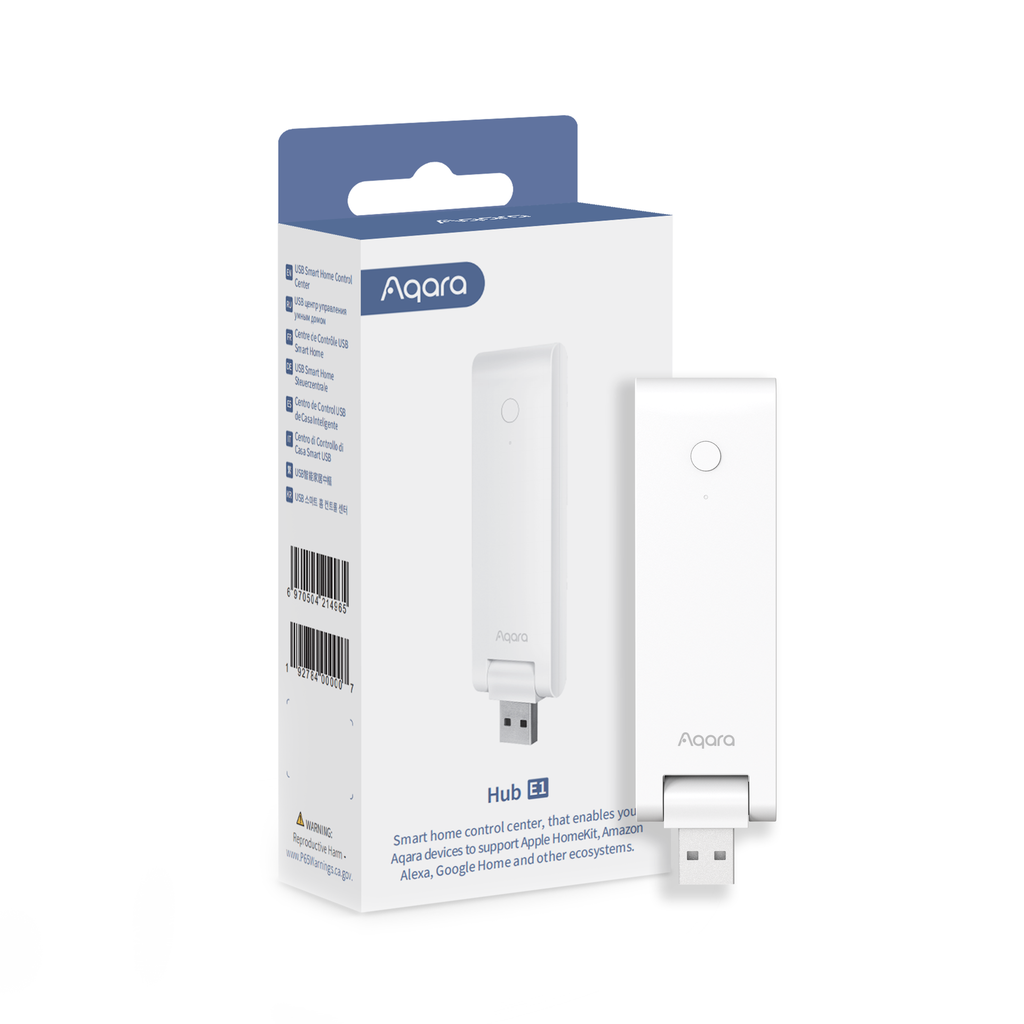 [AQ-HE1-G01] Aqara Hub E1 Zigbee - Stick USB-A / fino a 128 Dispositivi
