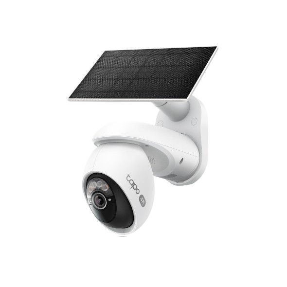 [TP-TC92KIT] Tapo Kit Telecamera di sicurezza Smart a batteria Wi-Fi 4K + Pannello solare
