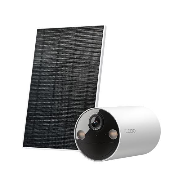 Tapo Telecamera a batteria Smart TC82 2K Kit con Pannello solare