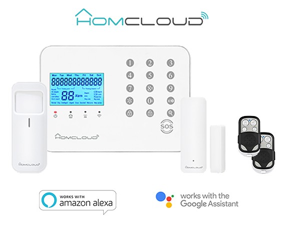 [WL-AK99CST] Kit Antifurto wireless 10P Homcloud Wi-Fi + GSM PRO