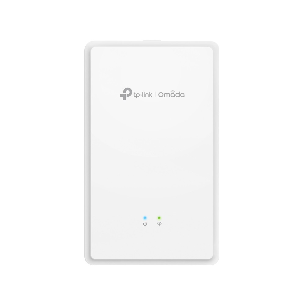 Omada  AX1800 Wall-Plate Dual-Band Wi-Fi 6 GPON Access Point - EAP615GP-WALL