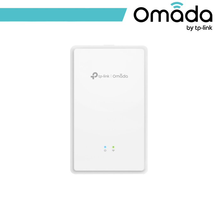Omada AX1800 Wi-Fi 6 Wall Plate GPON Access Point - EAP625GP-Wall