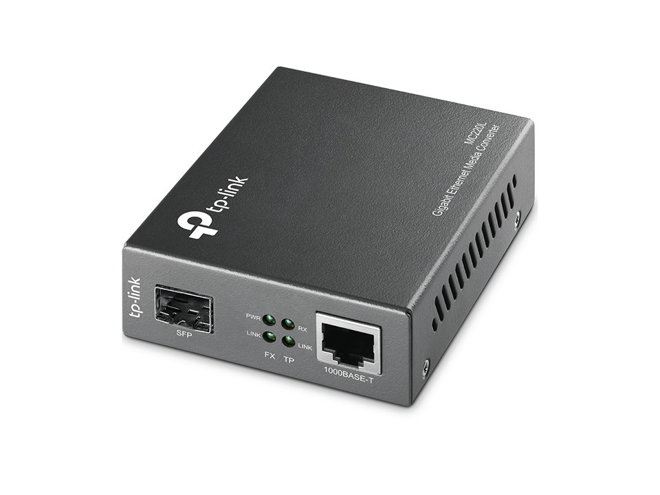 [TL-MC220L] TP-Link Media Converter 1000BASE-SX/LX/LH/1000Base-T LC - MC220L