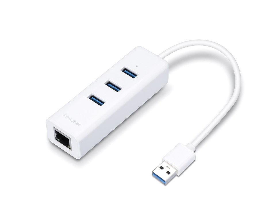 TP-Link Adattatore di rete Gigabit 3 Porte USB 3.0 - UE330