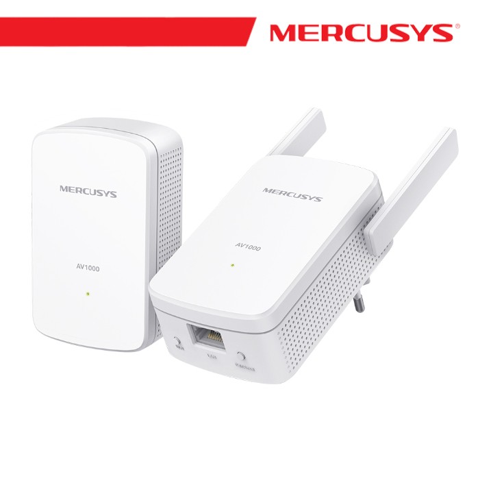 [MS-MP510KIT] Mercusys Powerline Kit Homeplug AV2 fino a 1000Mbps e Wi-Fi 300Mbps - MP510 KIT