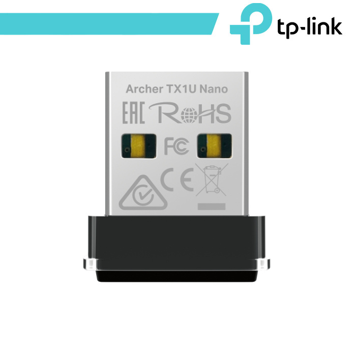 TP.Link AX300 Nano Wi-Fi 6 Wireless USB Adapter - Archer TX1U Nano