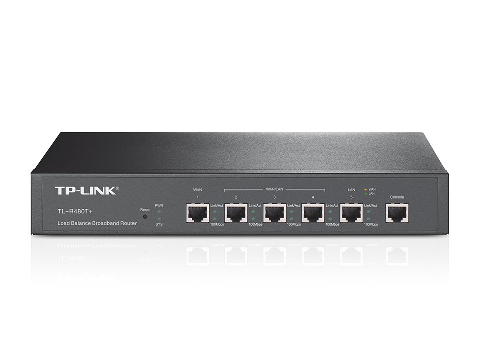 [TL-R480T+] TP-Link Load Balance Router fino a 4 WAN - TL-R480T+