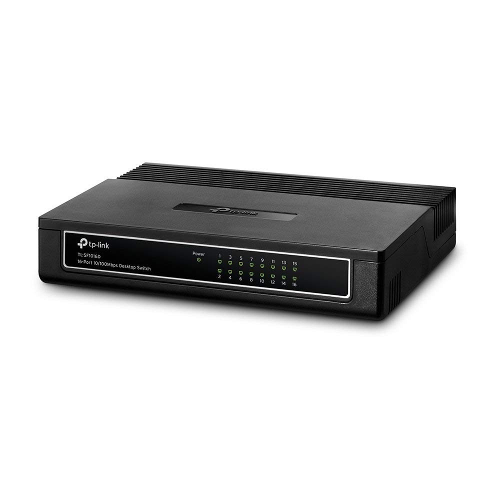 [TL-SF1016D] Switch Desktop 16 Porte RJ45 10/100Mbps Plug&Play TL-SF1016D