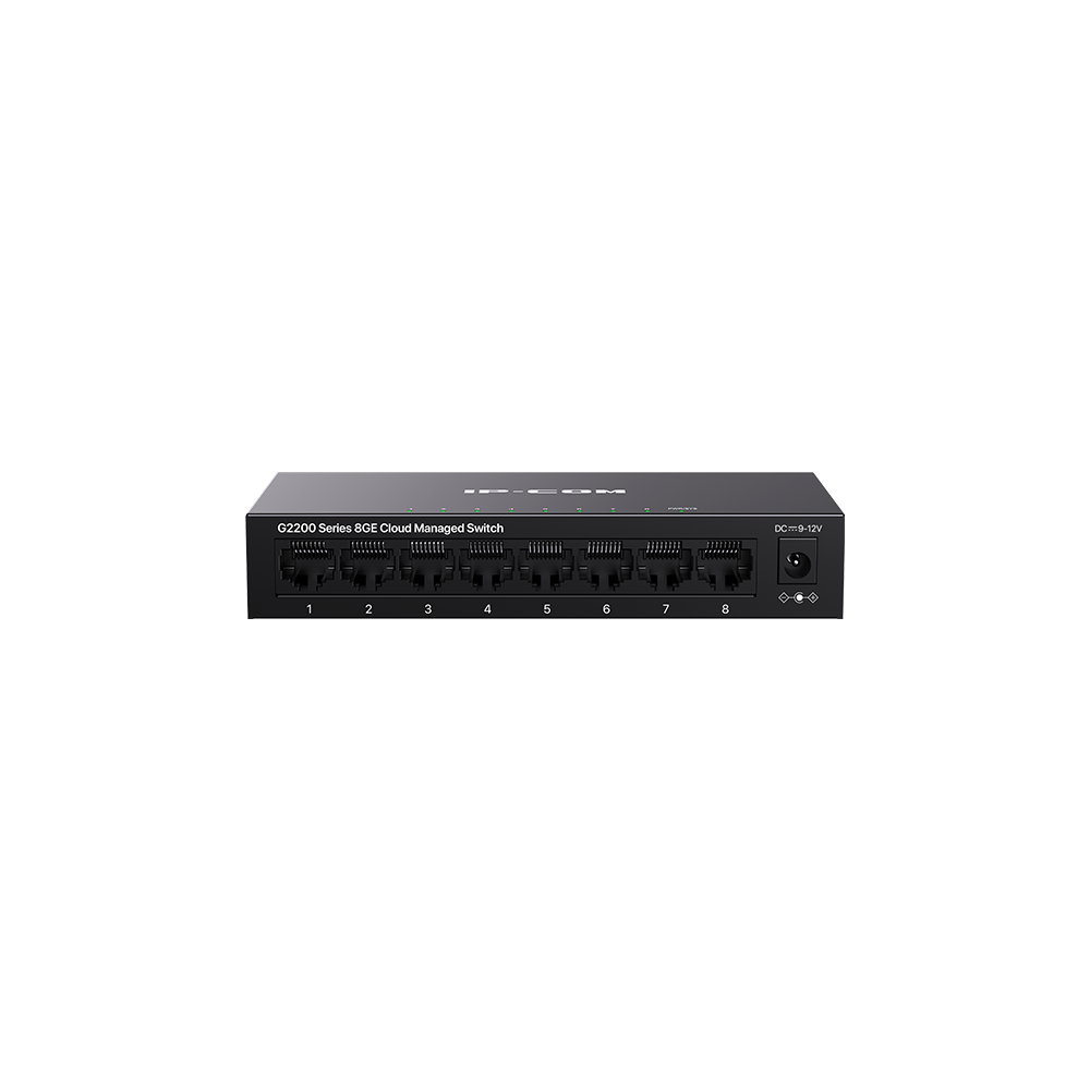 IP-COM G2208D Smart Switch Cloud Gestito 8 Porte Gigabit