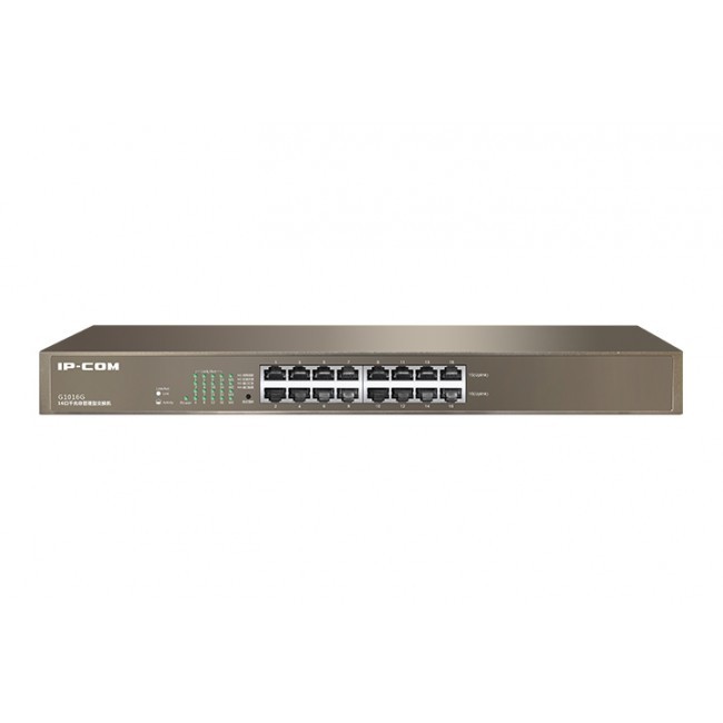 [IC-G1016G] IP-COM Switch Gigabit - 16 porte (Rack) | G1016G