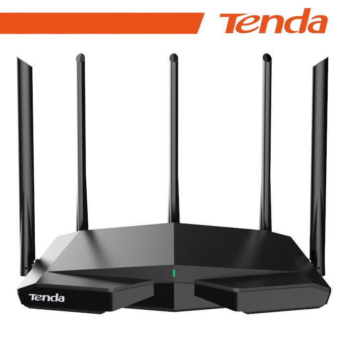 Tenda Router Wi-Fi 6 (AX5700) Tri-band, 4 porte GE | TX27 Pro