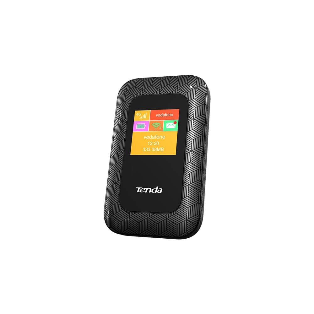 Tenda Router portatile 4G Wi-Fi 6 (AX300),USB-C,Nano SIM,2100 mAh +displ | 4G185