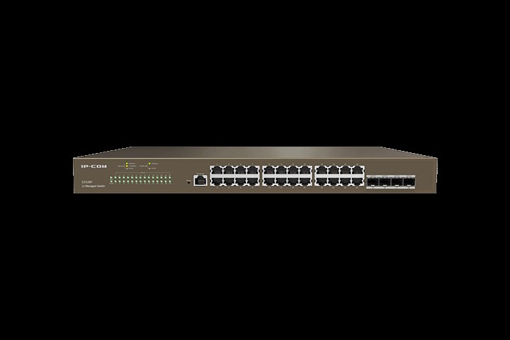 [IC-G3328F] IP-COM Switch Gigabit cloud managed L2 - 28 porte(24 GE + 4 SFP), ProFi | G3328F