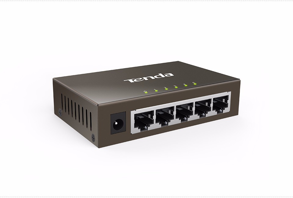 Tenda Switch Gigabit - 5 porte (Desktop) | TEG1005D