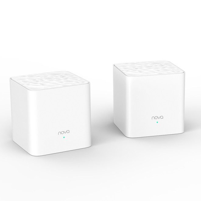 [NT-NOVA-MW3-2] Tenda Sistema Mesh Wi-Fi 5(AC1200) 2port FE-Kit 2 pz (fino 200 m²) | MW3(2-pack)