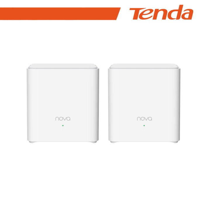 [NT-EX3-2] Tenda Sistema Mesh Wi-Fi 6(AX1500) 2port GE-Kit 2 pz(fino 200 m²) | EX3(2-pack)