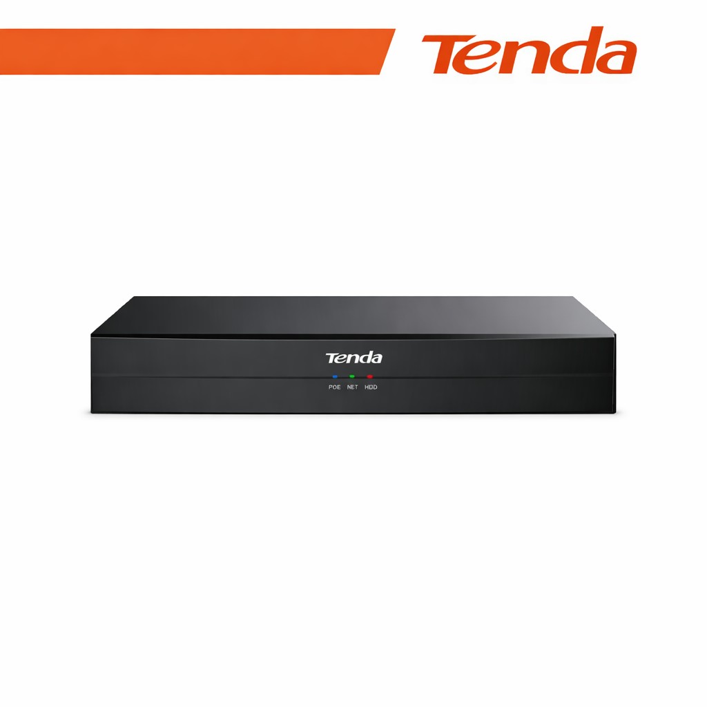 [NT-TN3104-4P] Tenda TN3104-4P | NVR PoE 4 Canali UHD 4K | Smart Encoding & ONVIF | TN3104-4P